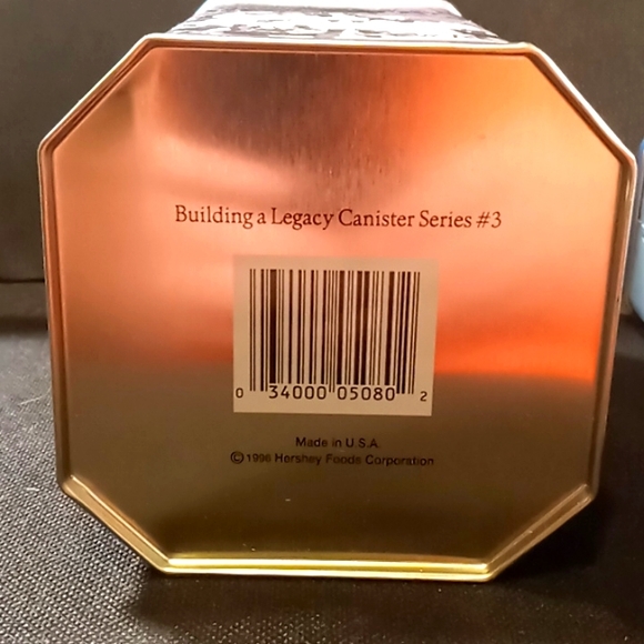 Vintage 1996 Hershey's "Building a Legacy Cannister Series" (Cannisters #2 & #3) - Picture 11 of 16